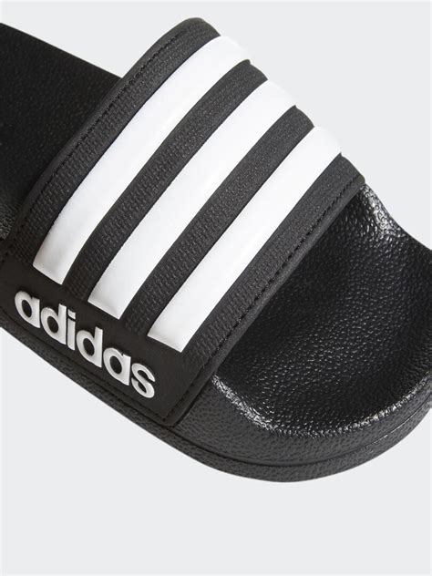 adidas slippers zwart heren|Adidas 3 strips dames.